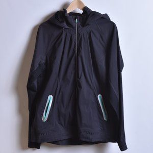 Lucy Black Athletic Jacket, Sz XL